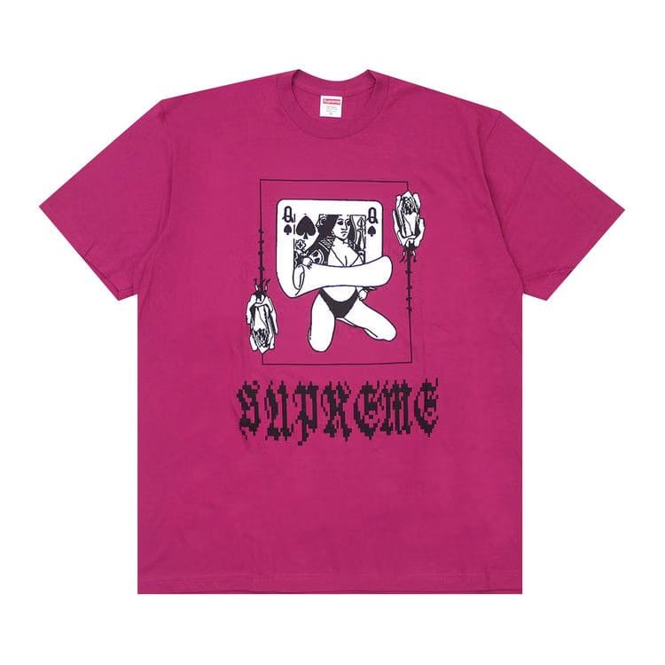 Supreme Queen T-Shirt Magenta