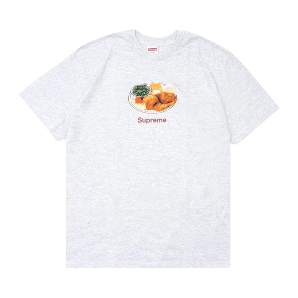 Supreme Chicken Dinner T-Shirt Ash Grey