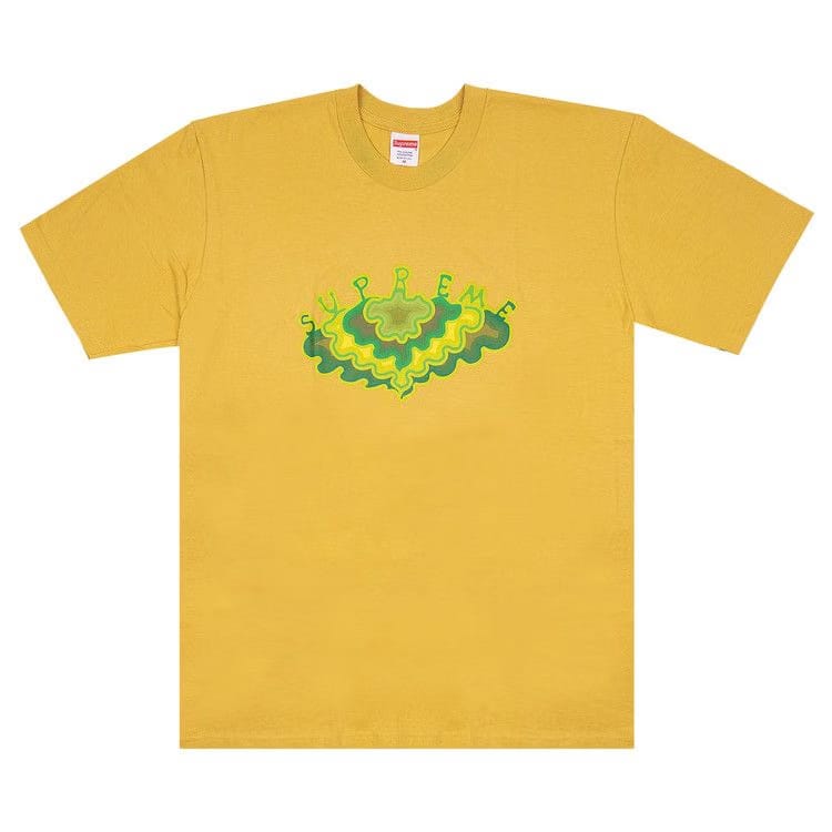 Supreme Cloud T-Shirt Acid Yellow
