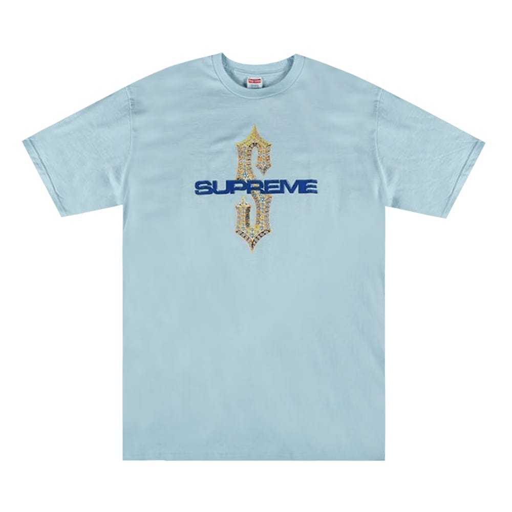 Supreme Diamonds T-Shirt Pale Blue