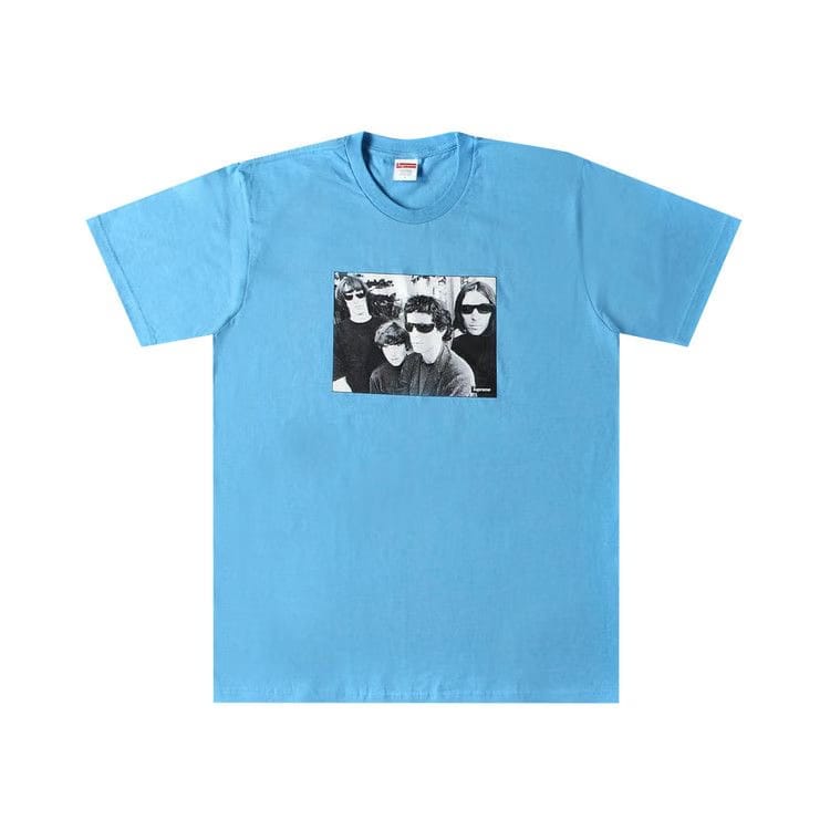 Supreme The Velvet Underground T-Shirt Light Slate