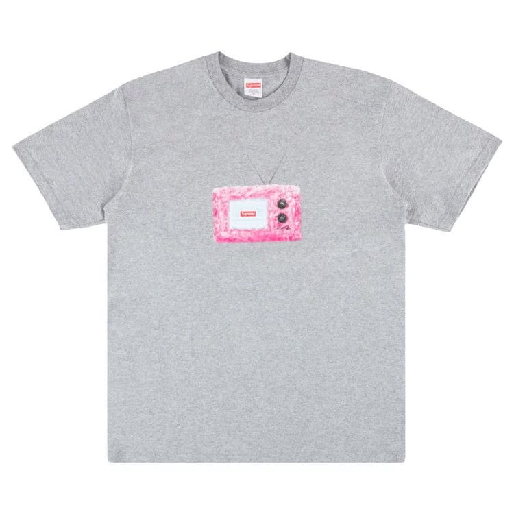 Supreme TV T-Shirt Heather Grey