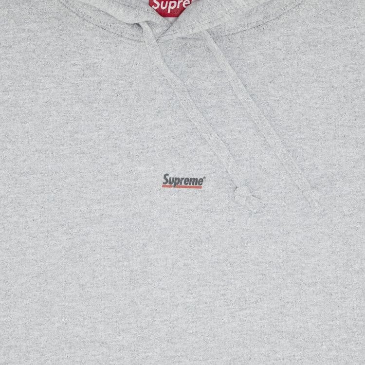 Supreme Underline Hoodie Heather Grey