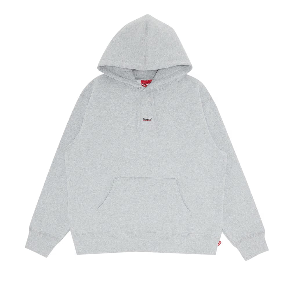 Supreme Underline Hoodie Heather Grey