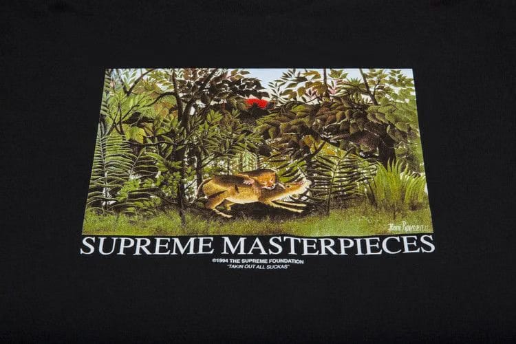 Supreme Masterpieces T-Shirt Black
