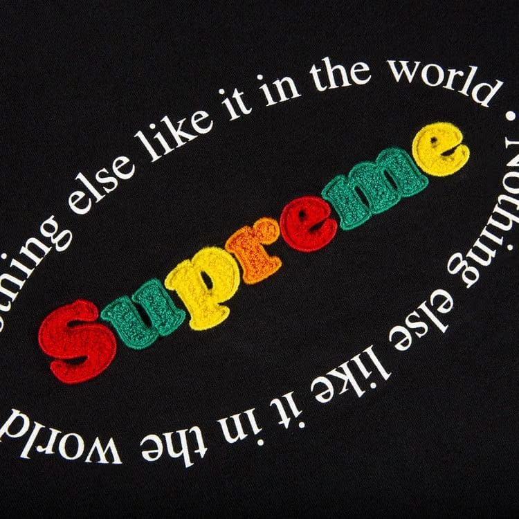 Supreme Nothing Else Shorts-Sleeve Top Black