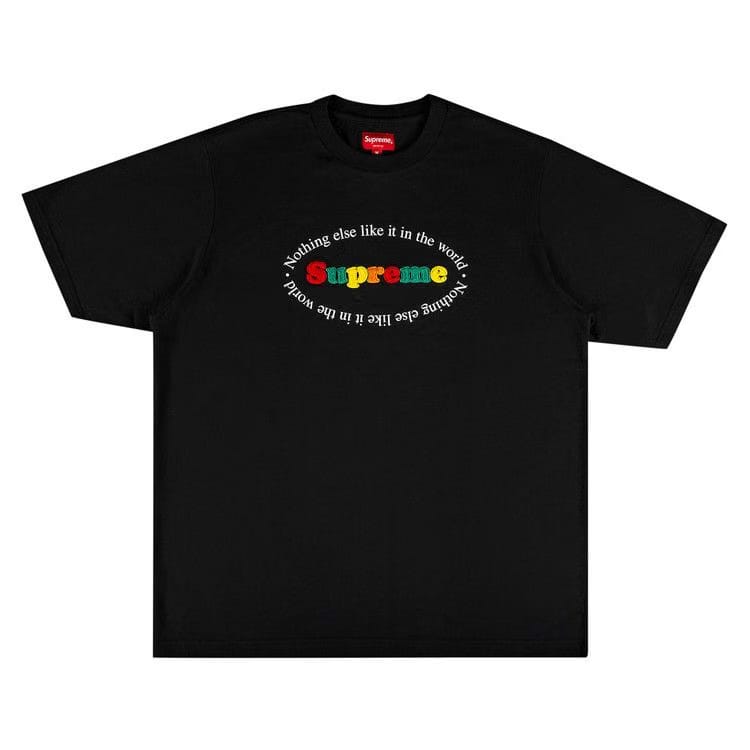 Supreme Nothing Else Shorts-Sleeve Top Black