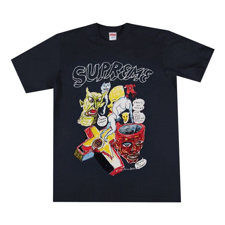 Supreme x Daniel Johnston T-Shirt Navy