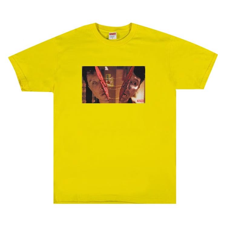 Supreme Split T-Shirt Yellow