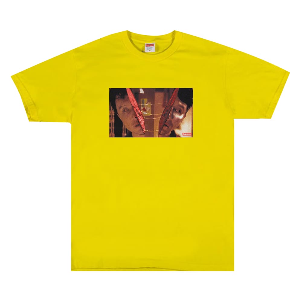 Supreme Split T-Shirt Yellow