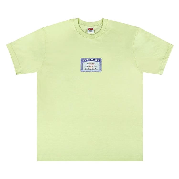 Supreme Social T-Shirt Pale Mint