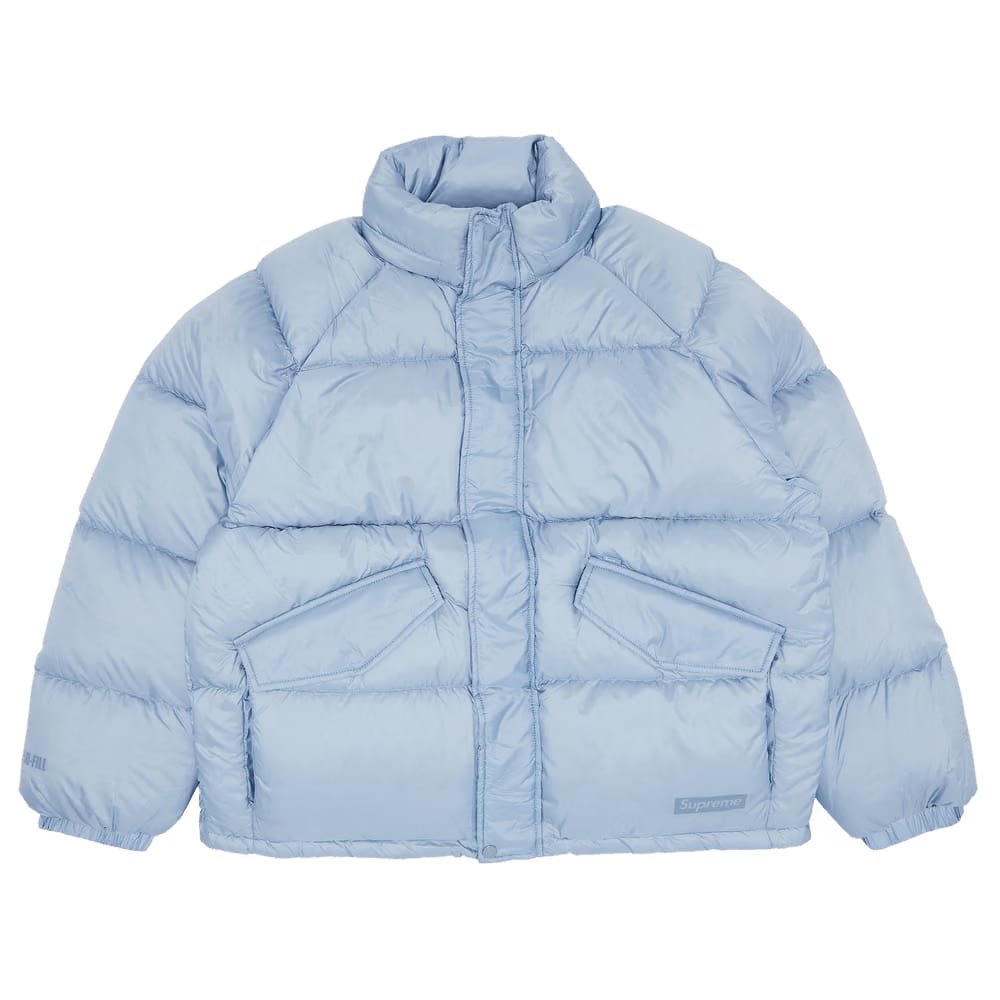 Supreme 700-Fill Down Lightweight Puffer Jacket Light Blue