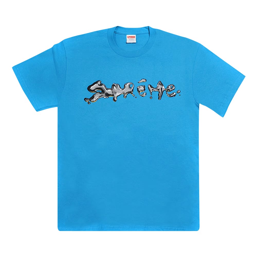 Supreme Liquid T-Shirt Bright Blue