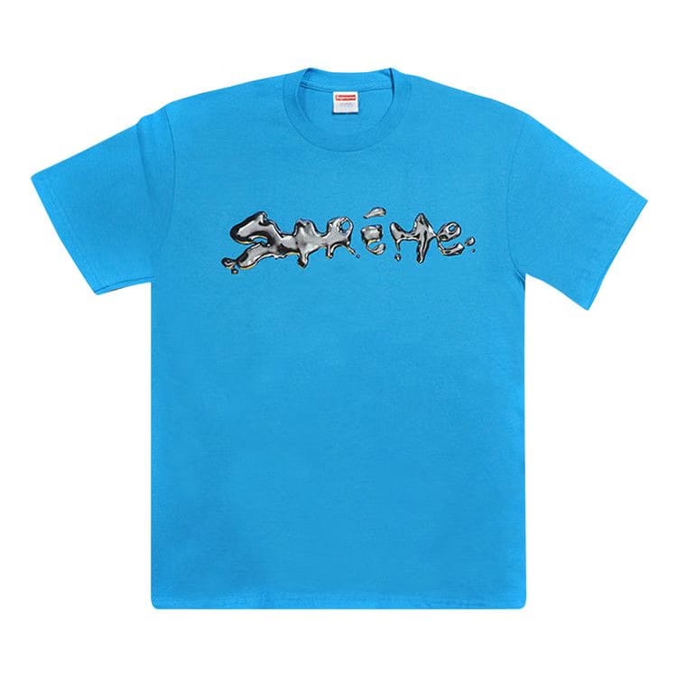 Supreme Liquid T-Shirt Bright Blue