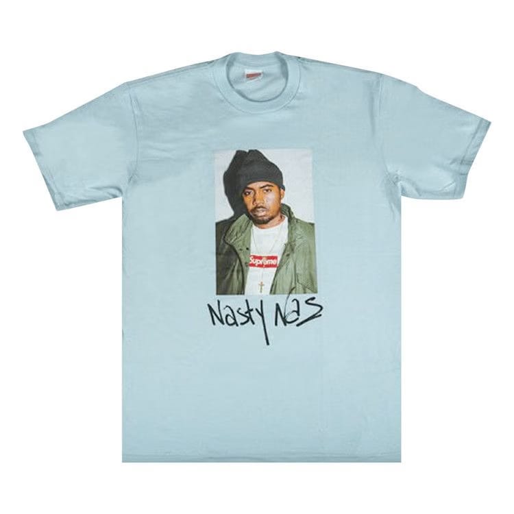 Supreme Nas T-Shirt Light Blue