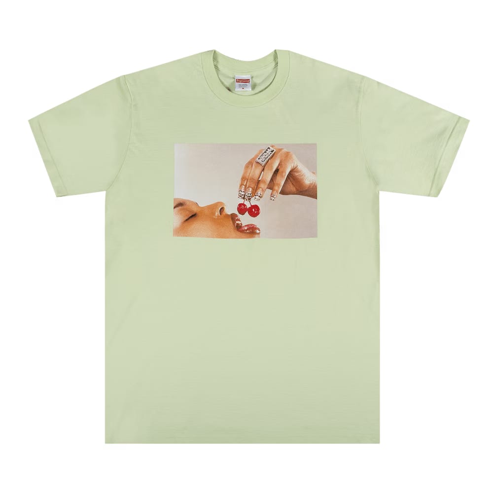 Supreme Cherries T-Shirt Pale Mint