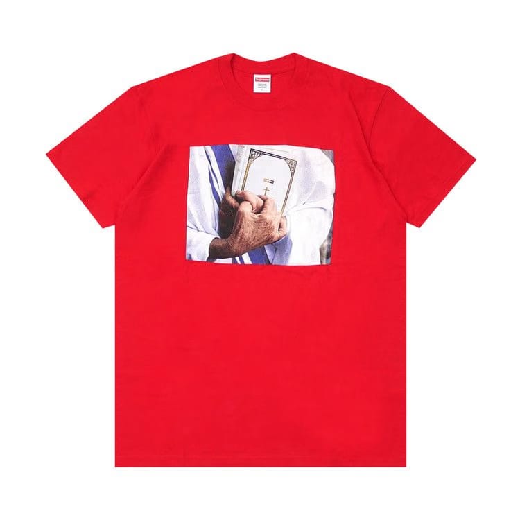 Supreme Bible T-Shirt Red