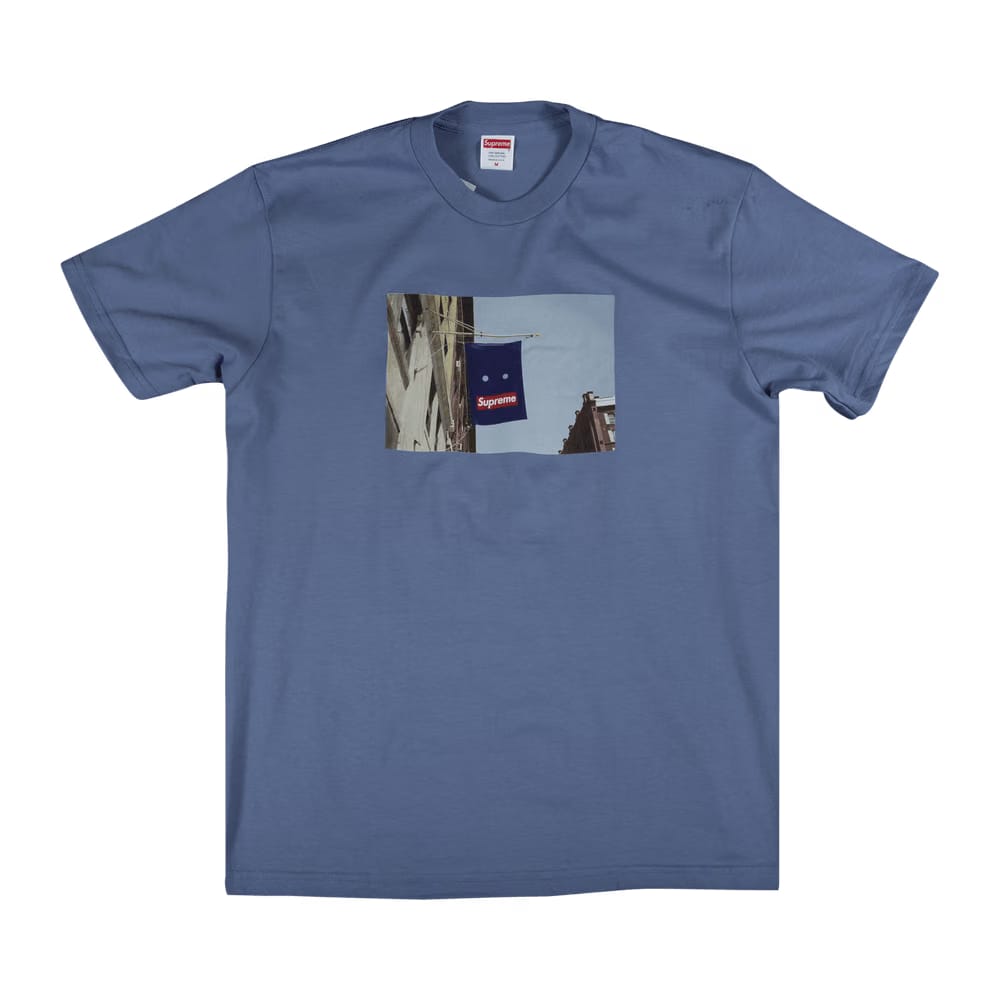Supreme Banner T-Shirt Slate
