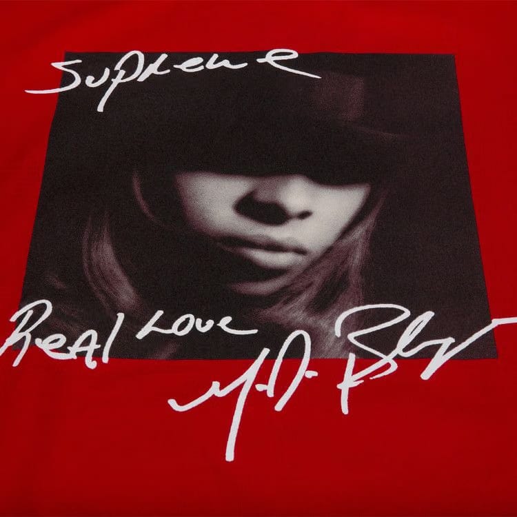 Supreme Mary J. Blige T-Shirt Red