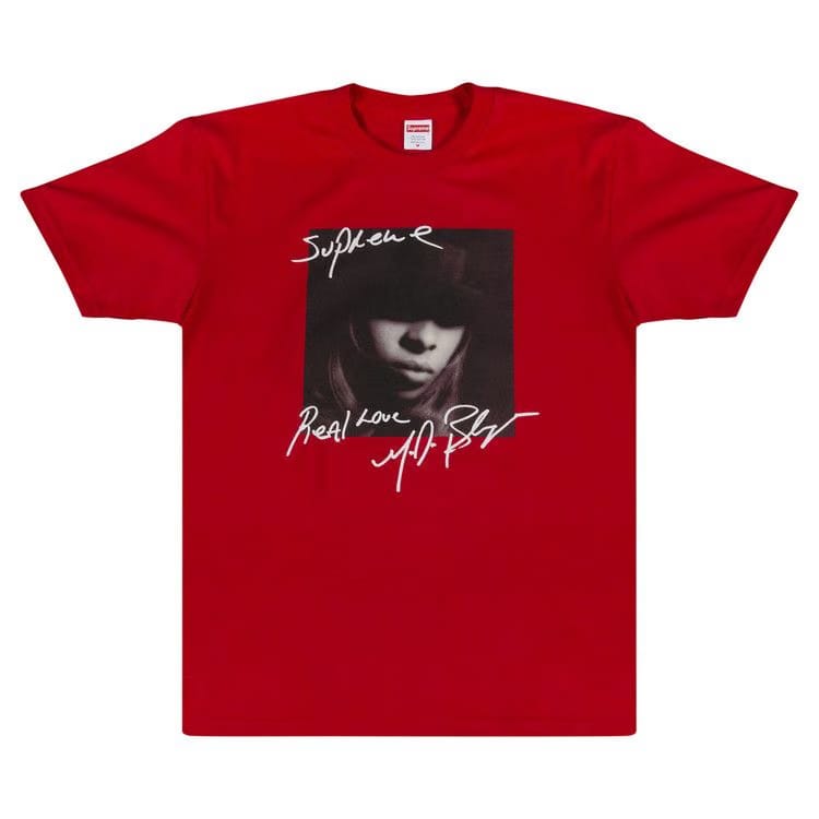 Supreme Mary J. Blige T-Shirt Red