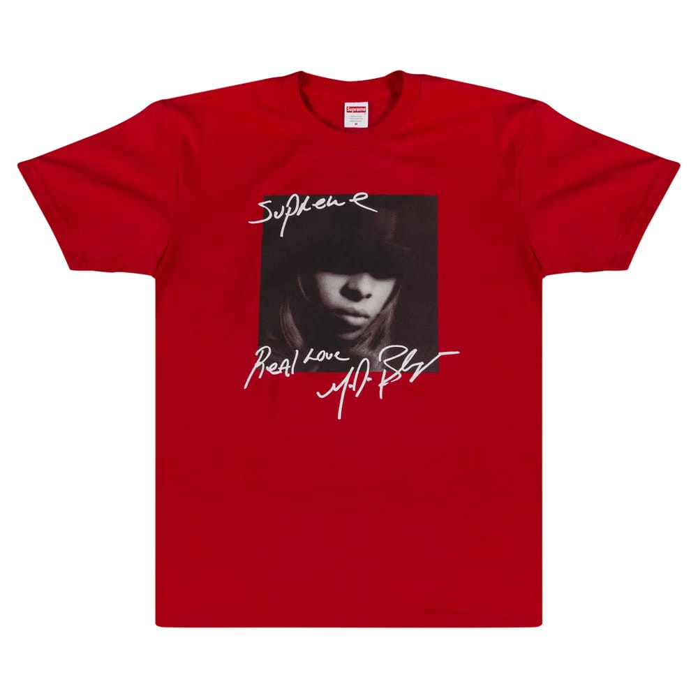 Supreme Mary J. Blige T-Shirt Red
