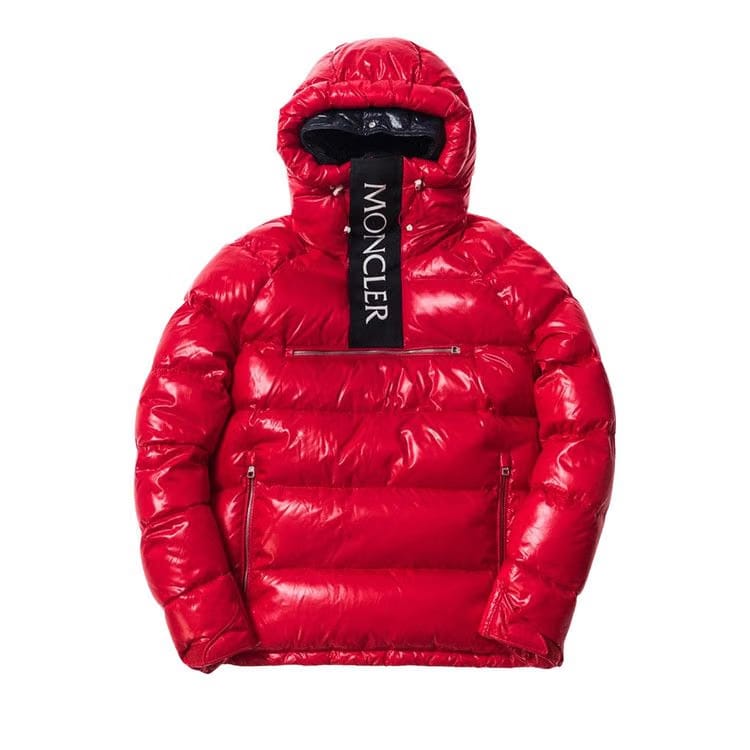 Moncler Genius x Kith Lachat Down Hoodie Red