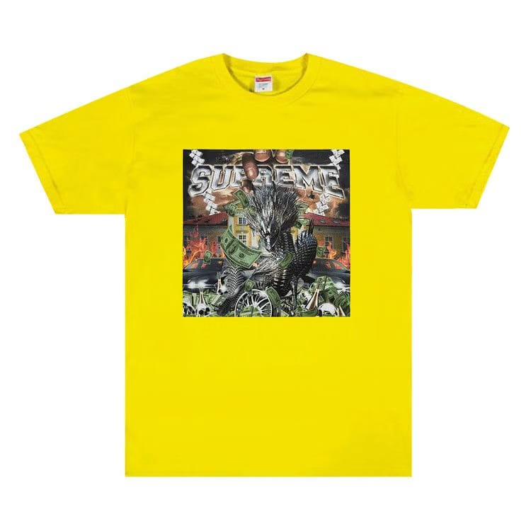 Supreme Dragon T-Shirt Sulfur