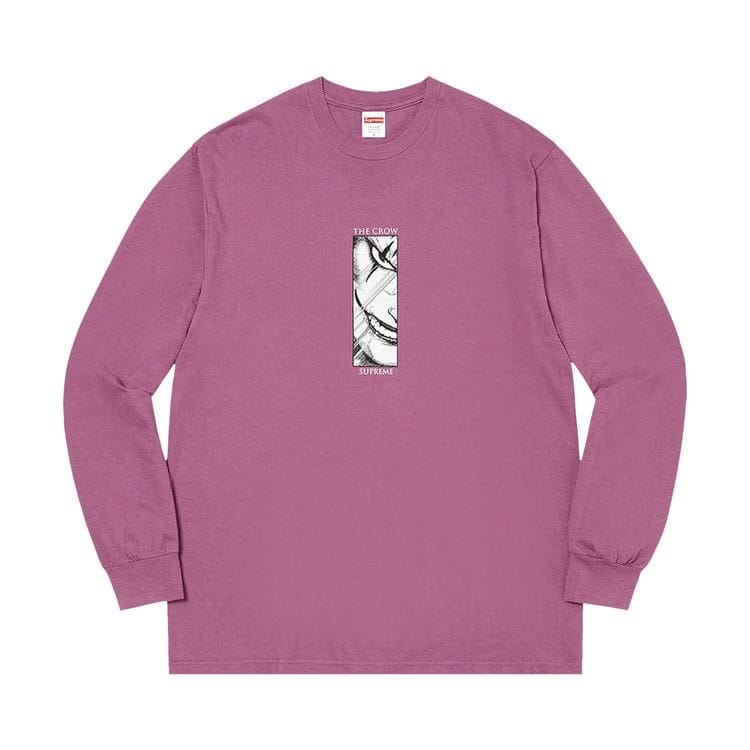 Supreme x The Crow Long-Sleeve T-Shirt Plum