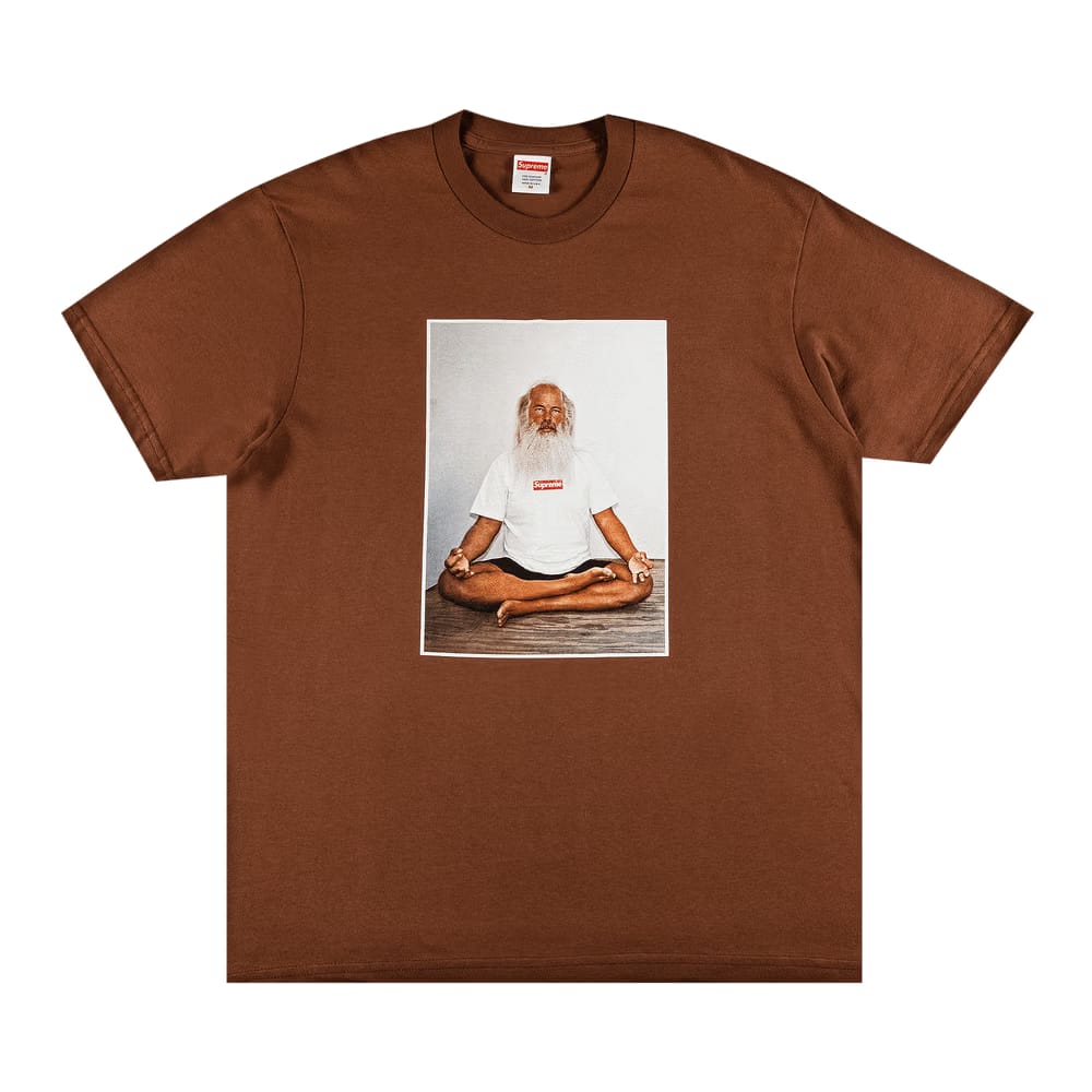 Supreme Rick Rubin T-Shirt Brown