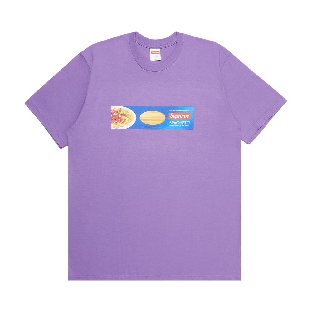 Supreme Spaghetti T-Shirt Purple