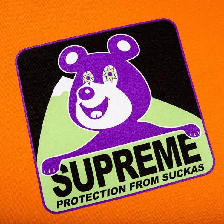 Supreme Bear T-Shirt Orange
