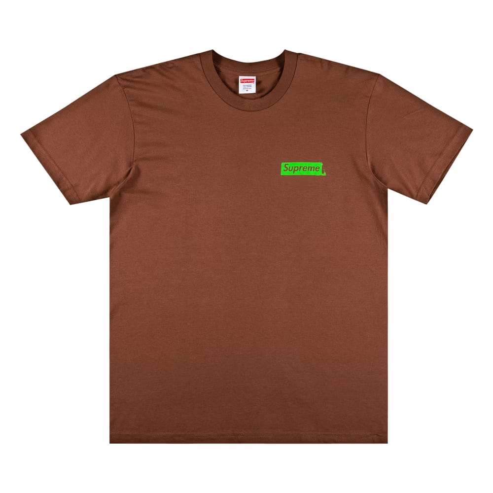 Supreme No More Shit T-Shirt Brown