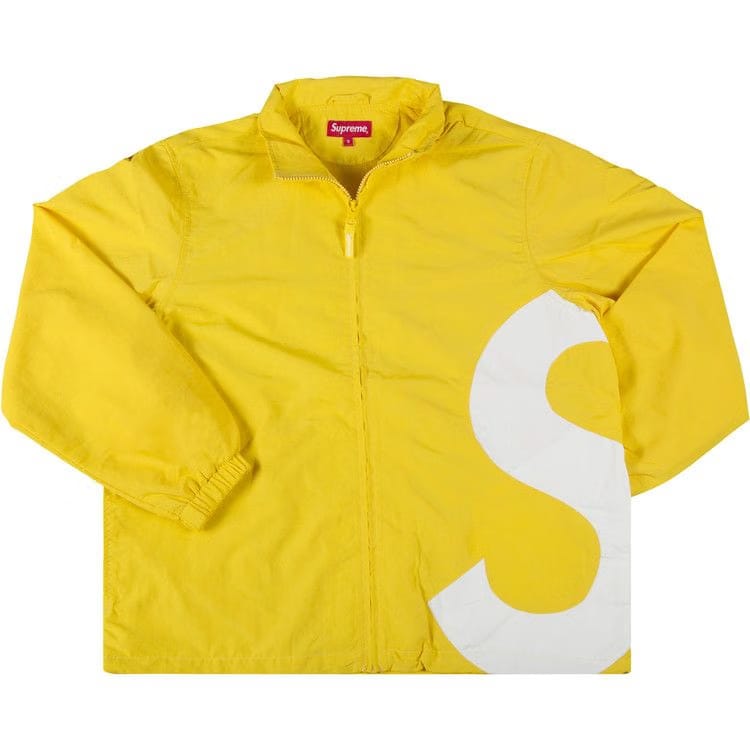 Supreme S Logo Track Jacket Yellow