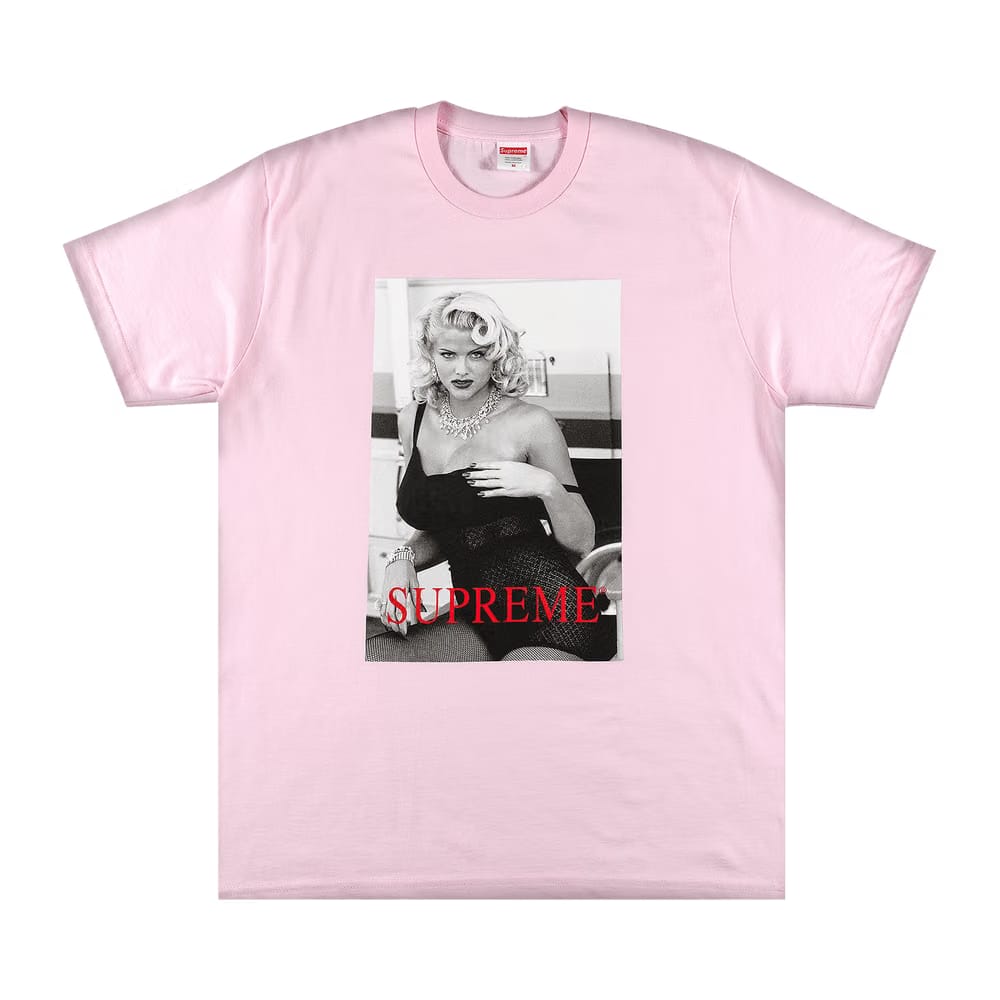 Supreme Anna Nicole Smith T-Shirt Light Pink