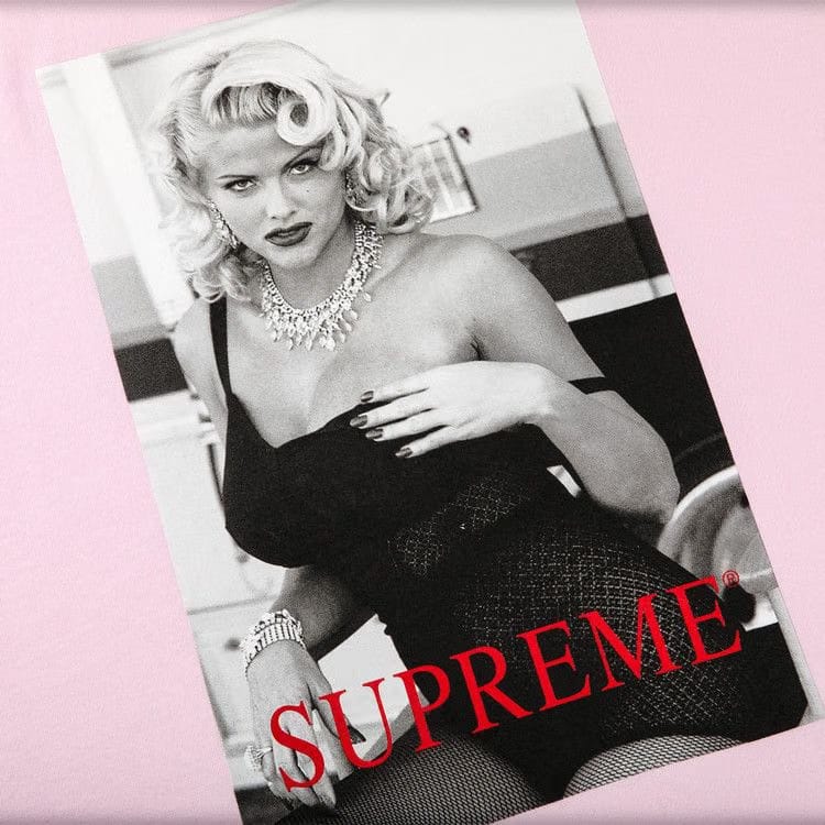 Supreme Anna Nicole Smith T-Shirt Light Pink