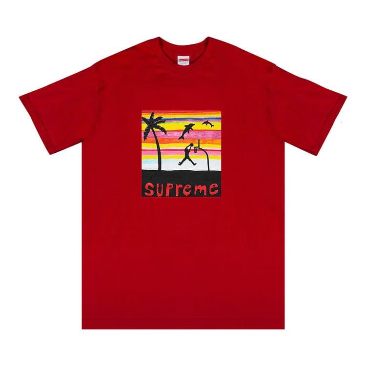 Supreme Dunk T-Shirt Red