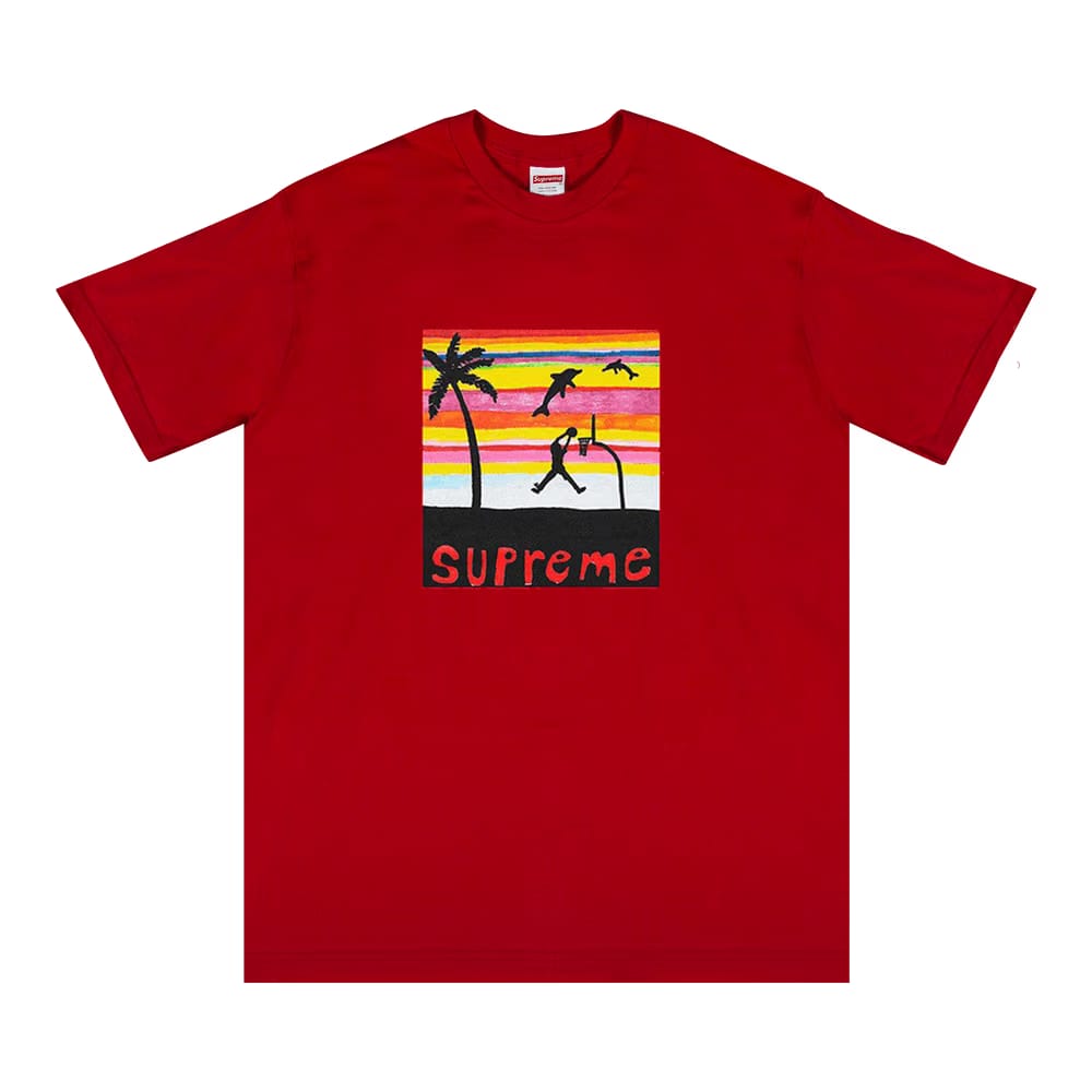 Supreme Dunk T-Shirt Red