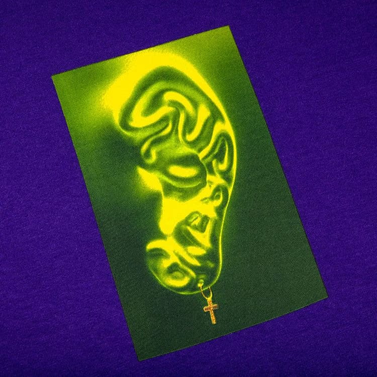 Supreme Ear T-Shirt Purple