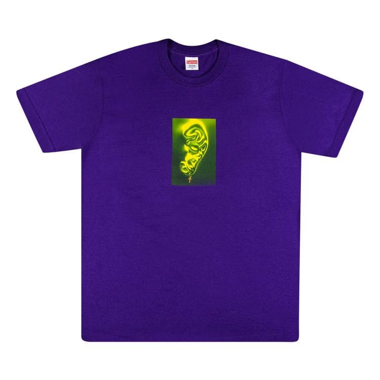 Supreme Ear T-Shirt Purple