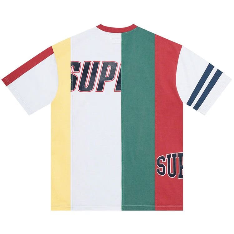 Supreme Reconstructed Shorts-Sleeve Top Red
