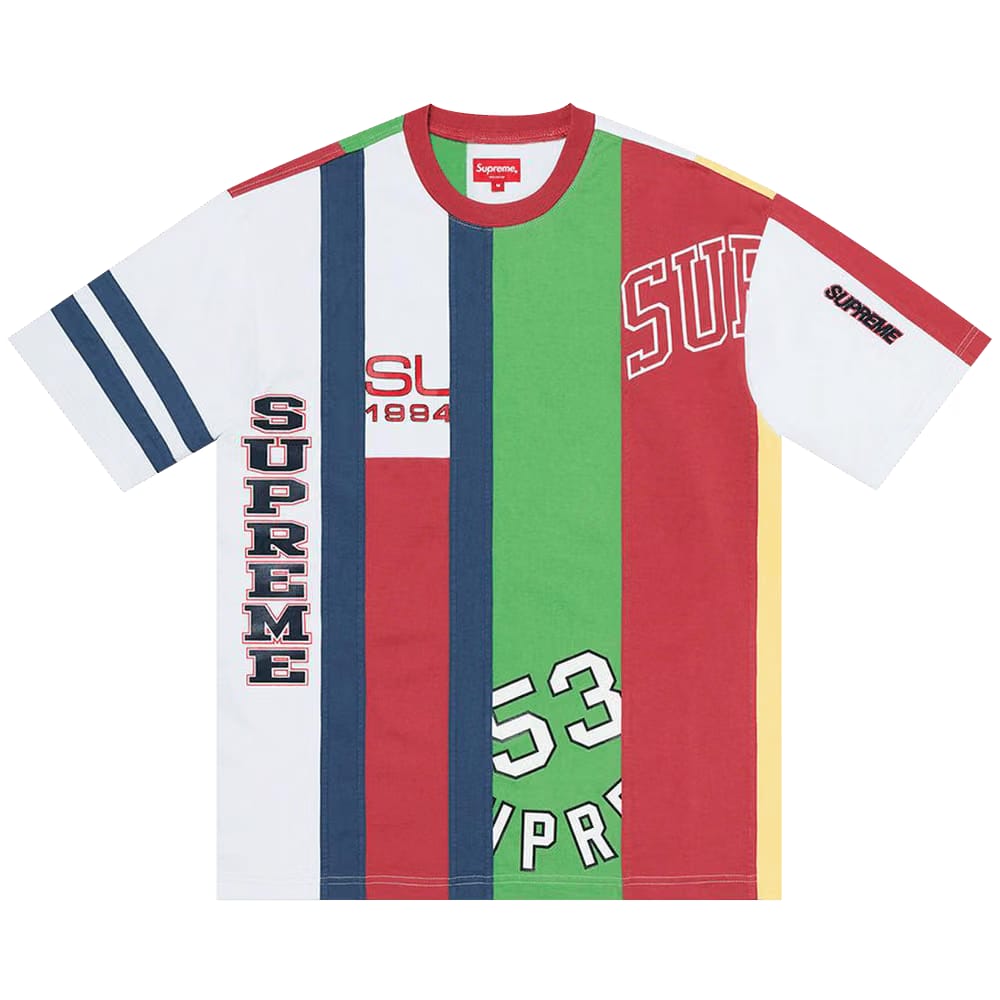 Supreme Reconstructed Shorts-Sleeve Top Red
