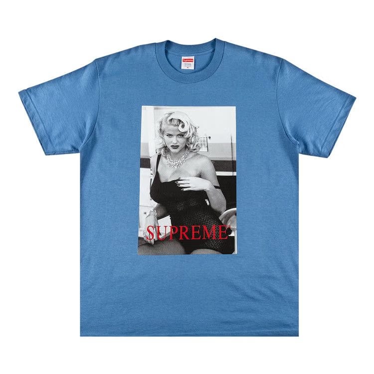 Supreme Anna Nicole Smith T-Shirt Dusty Light Royal
