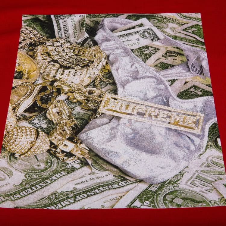 Supreme Bling T-Shirt Red