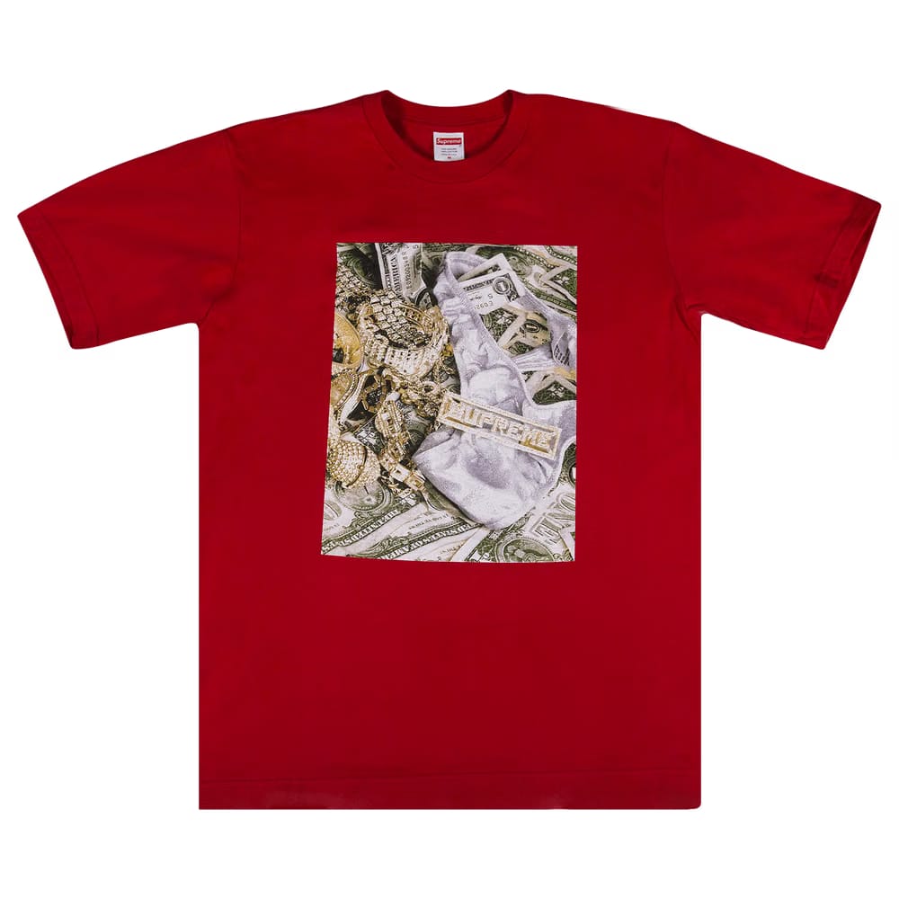 Supreme Bling T-Shirt Red