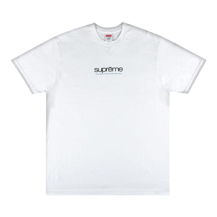 Supreme Five Boroughs T-Shirt White