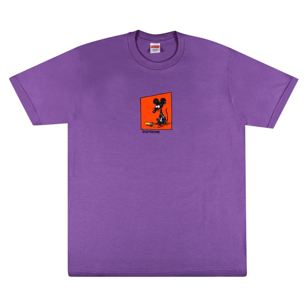 Supreme Mouse T-Shirt Purple