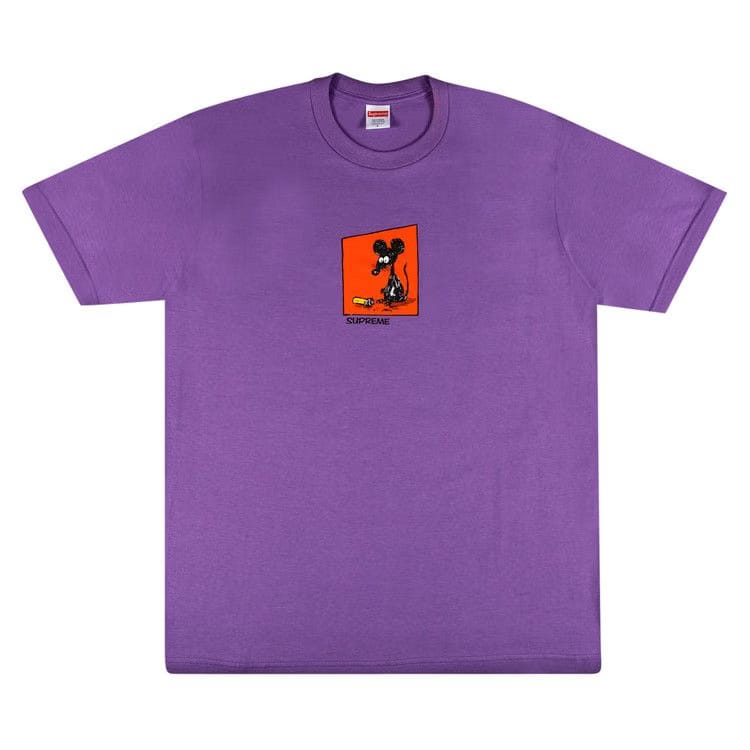 Supreme Mouse T-Shirt Purple