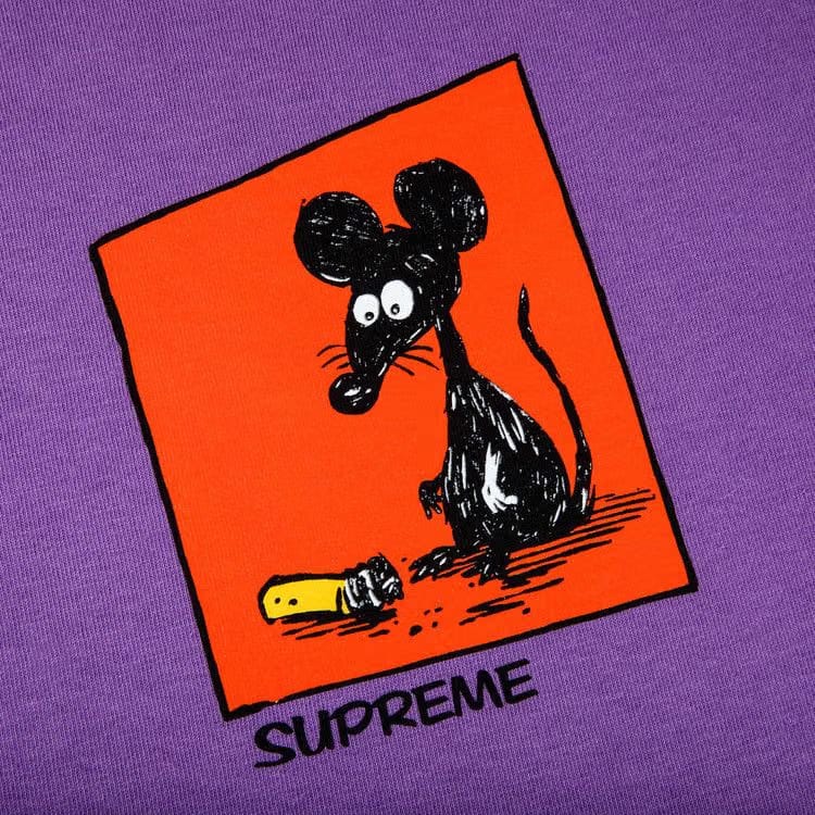 Supreme Mouse T-Shirt Purple