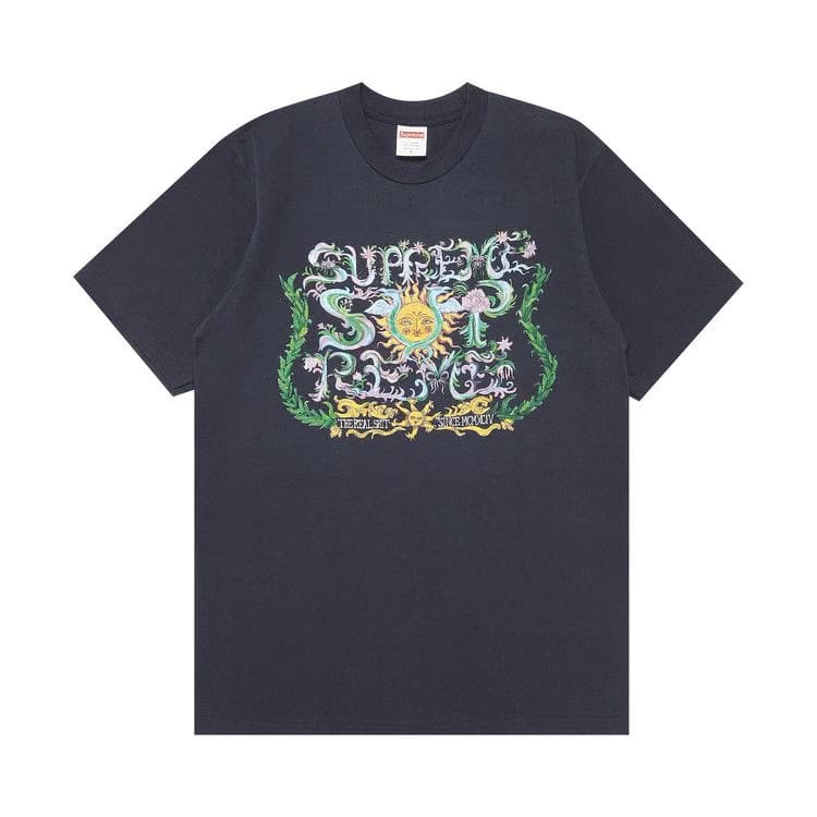 Supreme Crest T-Shirt Navy