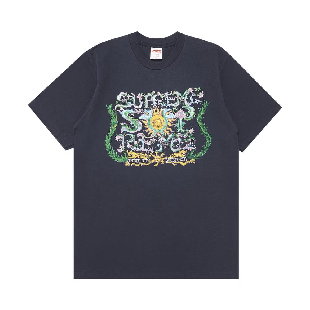 Supreme Crest T-Shirt Navy